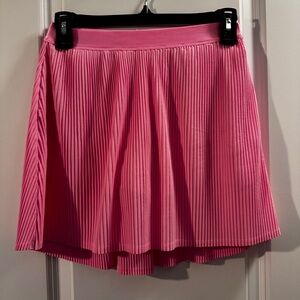 all in motion Bright Pink Pleated Skater Skirt